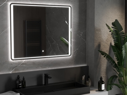 Mexen Zusa osvijetljeno kupaonsko ogledalo 120 x 80 cm, LED 6000K, protiv magljenja - 9808-120-080-611-00