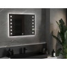 Mexen Ner lustro łazienkowe podświetlane 80 x 60 cm, LED 6000K, antypara - 9809-080-060-611-00