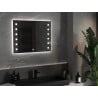 Mexen Ner miroir de salle de bain éclairé 80 x 60 cm, LED 6000K, anti-buée - 9809-080-060-611-00