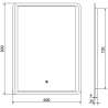 Mexen Zusa miroir de salle de bain rétro-éclairé 60 x 80 cm, LED 6000K, anti-buée - 9808-060-080-611-00