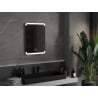 Mexen Nida specchio da bagno retroilluminato 50 x 70 cm, LED 6000K, antiappannamento - 9806-050-070-611-00