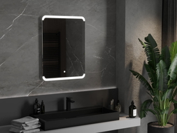 Mexen Nida osvijetljeno kupaonsko ogledalo 60 x 80 cm, LED 6000K, protiv magljenja - 9806-060-080-611-00