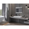 Mexen Nida verlicht spiegel voor de badkamer 80 x 60 cm, LED 6000K, antivermogen - 9806-080-060-611-00
