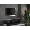 Mexen Nida verlicht badkamerspiegel 80 x 60 cm, LED 6000K, antivlam - 9806-080-060-611-00