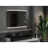 Mexen Nida lustro łazienkowe podświetlane 100 x 80 cm, LED 6000K, antypara - 9806-100-080-611-00