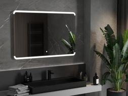 Mexen Nida lustro łazienkowe podświetlane 120 x 80 cm, LED 6000K, antypara - 9806-120-080-611-00
