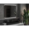 Mexen Nida verlichte badkamerspiegel 100 x 100 cm, LED 6000K, antivries - 9806-100-100-611-00