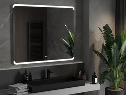 Mexen Nida valgustatud vannitoapeegel 120 x 100 cm, LED 6000K, auruvastane - 9806-120-100-611-00