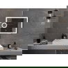 Mexen Onyx miroir de salle de bain rétroéclairé avec miroir cosmétique 80 x 60 cm, LED 6000K, antibuée - 9813-080-060-611-00