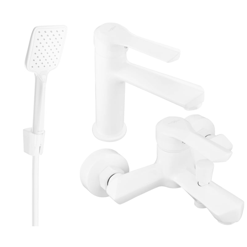 Mexen Sabre R62 Bathtub Set, White - 72103R62-20