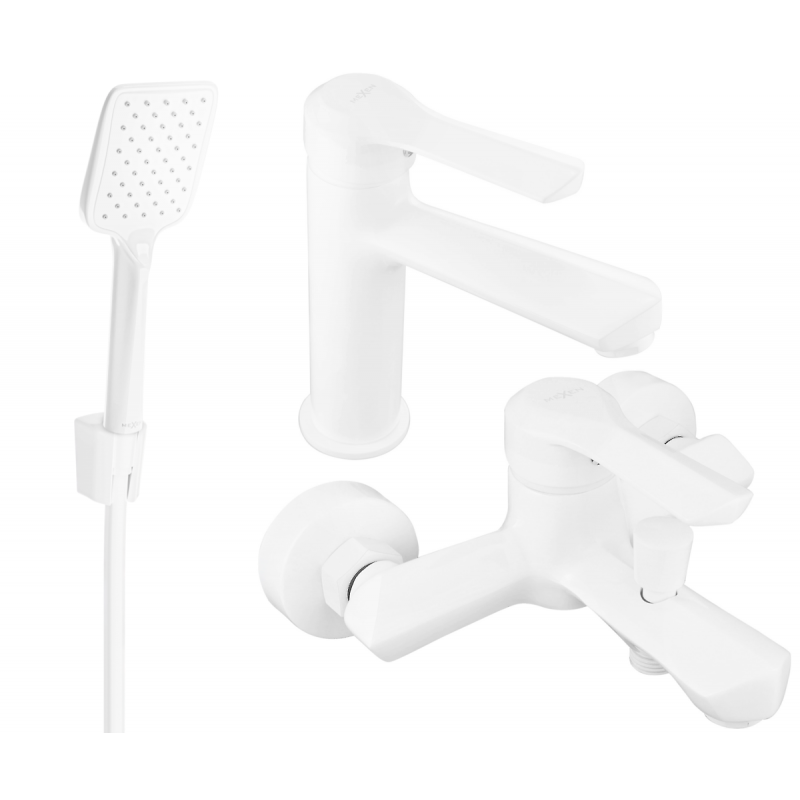 Mexen Sabre R62 ensemble de bain, blanc - 72103R62-20