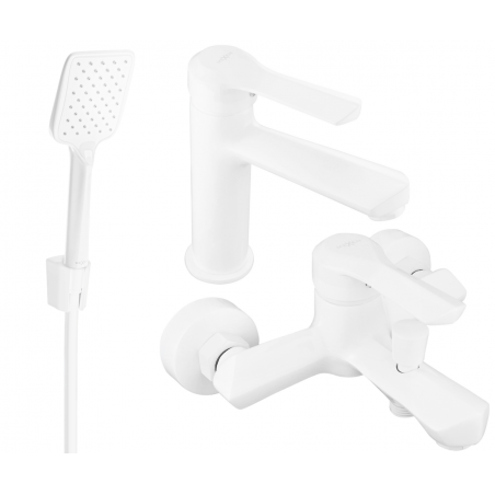 Mexen Sabre R62 conjunto de bañera, blanco - 72103R62-20