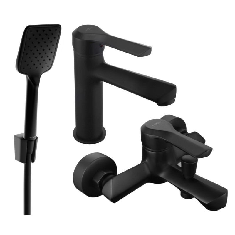 Mexen Sabre R62 vannikomplekt, must - 72103R62-70