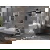 Mexen Erma miroir de salle de bain rétroéclairé 50 x 70 cm, LED 6000K, anti-buée, cadre noir - 9814-050-070-611-70