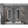 Mexen Bono miroir de salle de bain éclairé 45 x 120 cm, LED 6000K, anti-vapeur - 9816-045-120-611-00