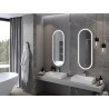 Mexen Bono miroir de salle de bains rétroéclairé 45 x 120 cm, LED 6000K, antibuée - 9816-045-120-611-00