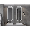 Mexen Bono verlicht badkamerspiegel 55 x 155 cm, LED 6000K, anti-condens - 9816-055-155-611-00