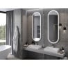 Mexen Bono espejo de baño iluminado 55 x 155 cm, LED 6000K, antivaho - 9816-055-155-611-00