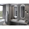 Mexen Bono espejo de baño retroiluminado 55 x 155 cm, LED 6000K, antivaho - 9816-055-155-611-00