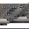 Mexen Dona beleuchteter Badezimmerspiegel 50 x 70 cm, LED 6000K, Antibeschlag - 9818-050-070-611-00