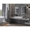 Mexen Dona LED-beleuchteter Badezimmerspiegel 60 x 80 cm, 6000K, Antibeschlag - 9818-060-080-611-00