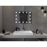 Mexen Dona miroir de salle de bain rétro-éclairé 80 x 60 cm, LED 6000K, antibuée - 9818-080-060-611-00