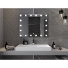 Mexen Dona miroir de salle de bains rétroéclairé 100 x 80 cm, LED 6000K, anti-buée - 9818-100-080-611-00