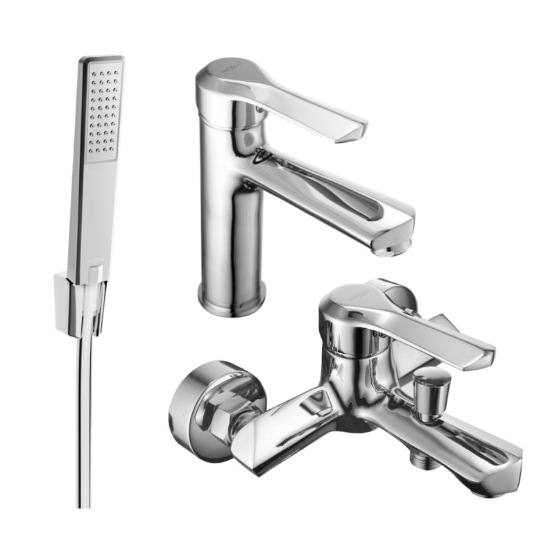 Mexen Sabre R72 Bathtub Set, Chrome - 72103R72-00