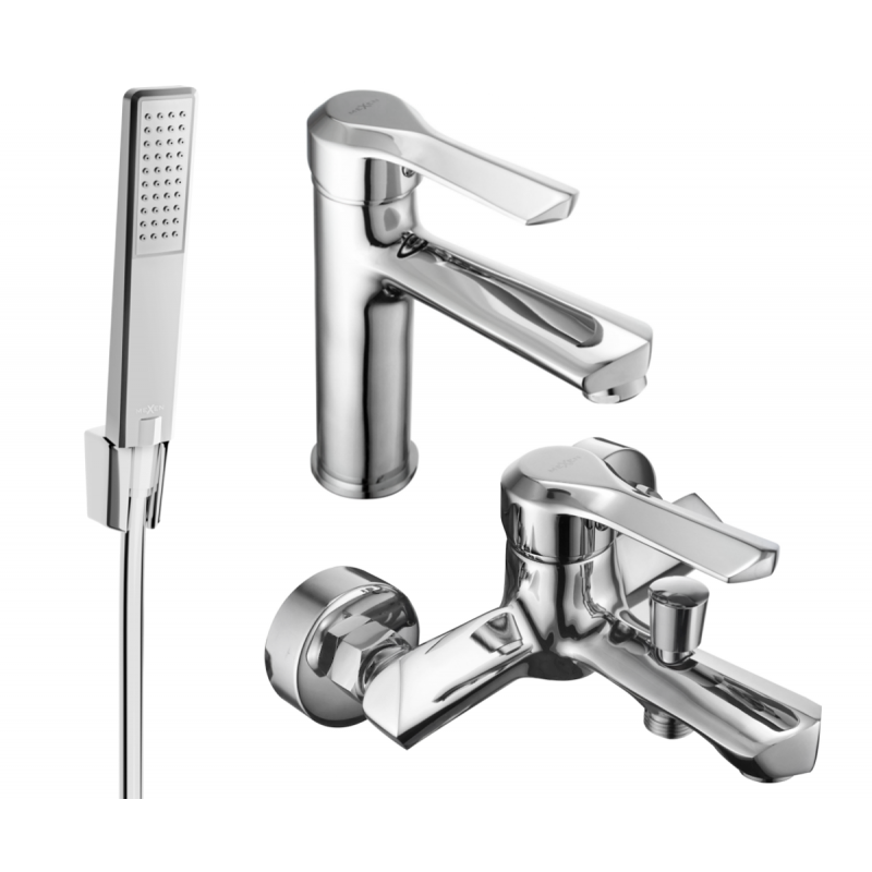 Mexen Sabre R72 conjunto de bañera, cromo - 72103R72-00