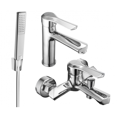 Mexen Sabre Σετ μπανιέρας R72, χρώμιο - 72103R72-00