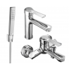 Mexen Sabre R72 Bathtub Set, Chrome - 72103R72-00