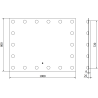 Mexen Dona osvijetljeno kupaonsko ogledalo 100 x 80 cm, LED 6000K, protiv zamagljivanja - 9818-100-080-611-00