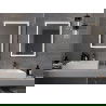 Mexen Miko miroir de salle de bain éclairé 60 x 80 cm, LED 6000K, anti-buée - 9819-060-080-611-00