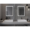 Mexen Miko verlicht badkamer spiegel 60 x 80 cm, LED 6000K, antifog - 9819-060-080-611-00