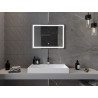Mexen Miko espejo de baño iluminado 80 x 60 cm, LED 6000K, antivaho - 9819-080-060-611-00