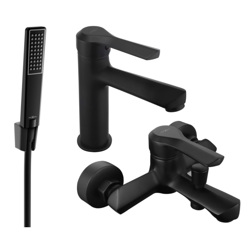 Mexen Sabre R72 vannikomplekt, must - 72103R72-70