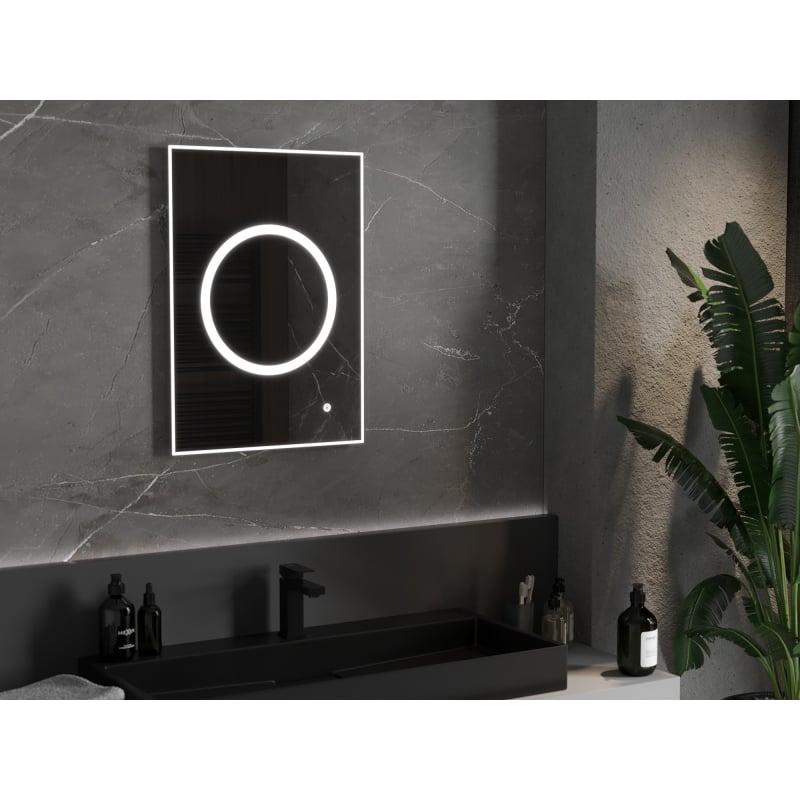 Mexen Koga espejo de baño iluminado 50 x 70 cm, LED 6000K, antivaho - 9821-050-070-611-00