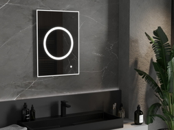 Mexen Koga osvijetljeno ogledalo za kupaonicu 50 x 70 cm, LED 6000K, protiv magljenja - 9821-050-070-611-00