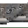 Mexen Koga beleuchteter Badezimmerspiegel 50 x 70 cm, LED 6000K, Antibeschlag - 9821-050-070-611-00