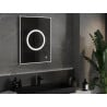 Mexen Koga miroir de salle de bains rétroéclairé 60 x 80 cm, LED 6000K, antibuée - 9821-060-080-611-00
