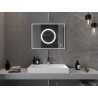 Mexen Koga miroir de salle de bain éclairé 80 x 60 cm, LED 6000K, antibuée - 9821-080-060-611-00