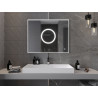 Mexen Koga miroir de salle de bain rétroéclairé 100 x 80 cm, LED 6000K, anti-buée - 9821-100-080-611-00