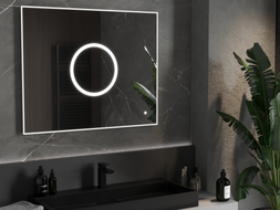 Mexen Koga osvjetljeno kupaonsko ogledalo 100 x 80 cm, LED 6000K, protumaglica - 9821-100-080-611-00