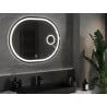 Mexen Umba osvijetljeno kupaonsko ogledalo s kozmetičkim ogledalom 100 x 80 cm, LED 6000K, protiv magle - 9822-100-080-611-00