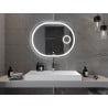 Mexen Umba osvijetljeno kupaonsko ogledalo s kozmetičkim ogledalom 100 x 80 cm, LED 6000K, protiv magle - 9822-100-080-611-00