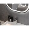 Mexen Umba osvijetljeno kupaonsko ogledalo s kozmetičkim ogledalom 100 x 80 cm, LED 6000K, protiv magle - 9822-100-080-611-00