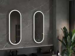 Mexen Bono verlicht badkamerspiegel 45 x 120 cm, LED 6000K, anti-condens - 9816-045-120-611-00