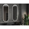 Mexen Bono espejo de baño retroiluminado 55 x 155 cm, LED 6000K, antivaho - 9816-055-155-611-00