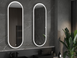 Mexen Bono beleuchteter Badezimmerspiegel 55 x 155 cm, LED 6000K, Antibeschlag - 9816-055-155-611-00