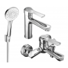 Mexen Sabre R74 vannikomplekt, kroom - 72103R74-00